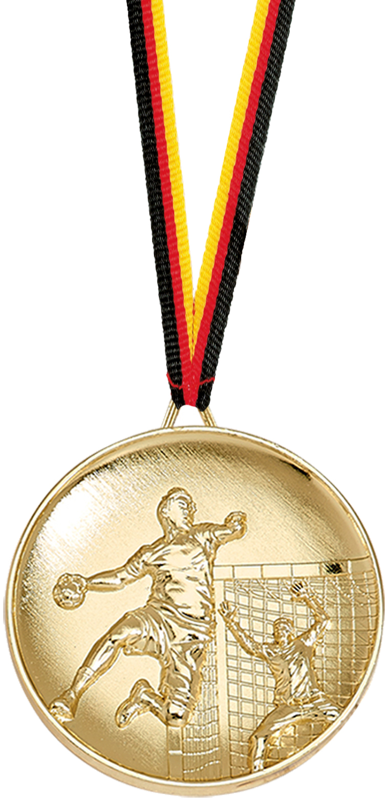 Edle 3D Handball Medaille Rigel 2 in 65mm