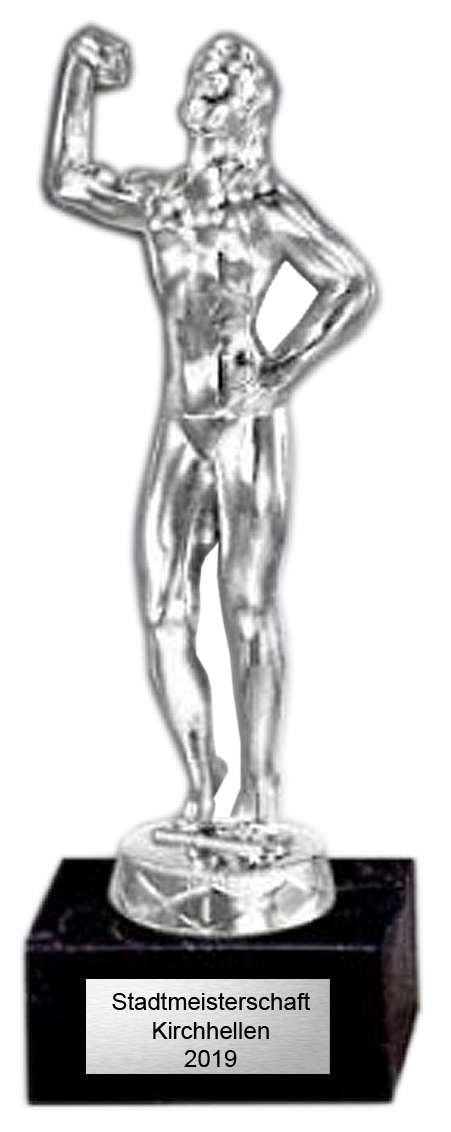 Bodybuilding- Figur Damen 16cm