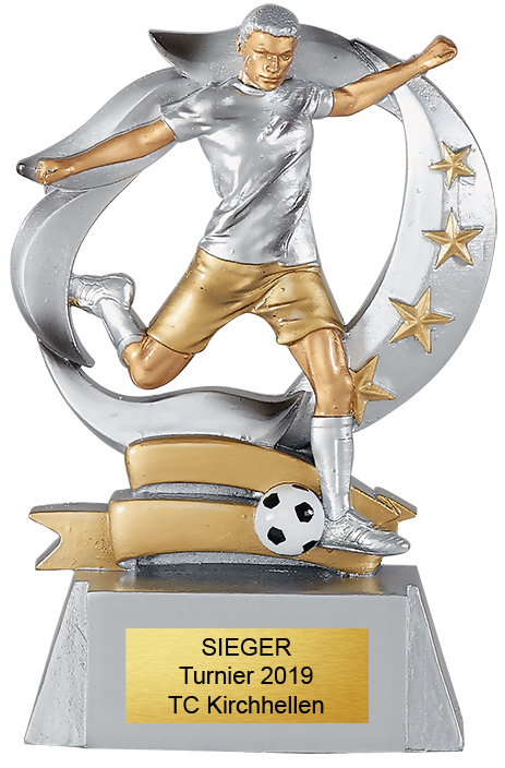 Fußball Trophäe Herren 15cm