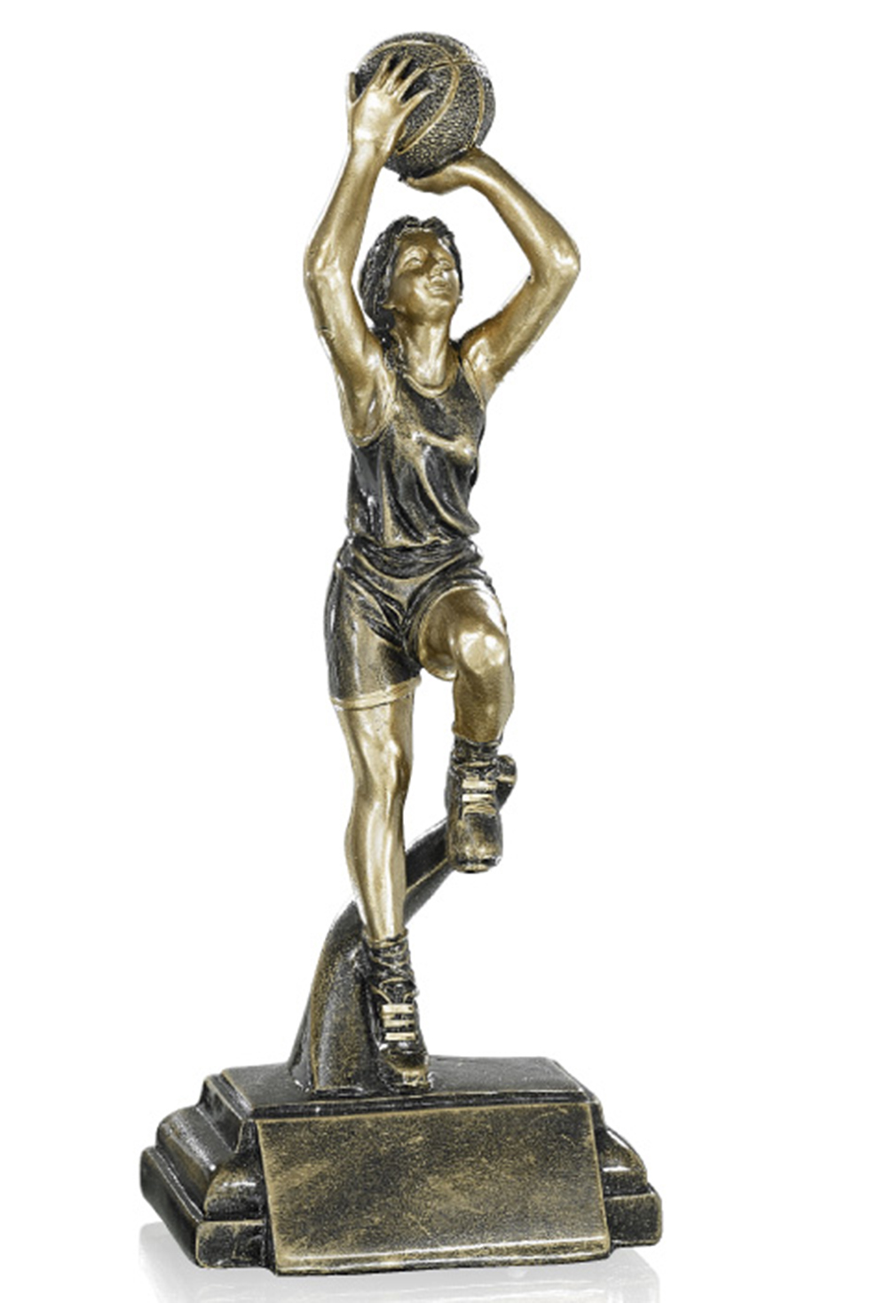 Damen Baskettball Resinfigur in 25cm